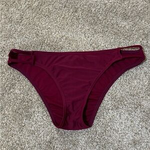 Xhilaration Burgundy Bikini Bottom